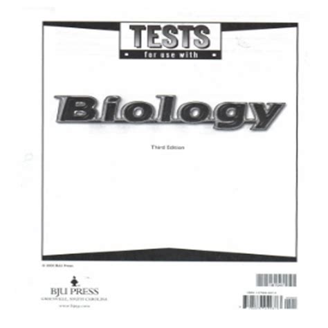 Download Bob Jones Biology Test 23 Answer 