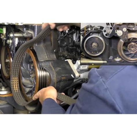 bobcat drive belt replacement