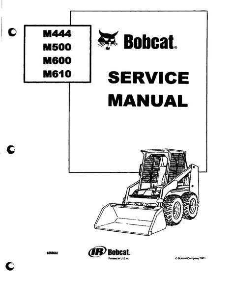 Full Download Bobcat M610 Manual Guide 