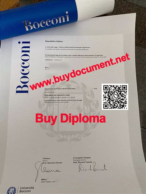 Bocconi Master Degree