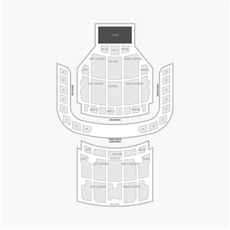Boch Theater Seating Chart