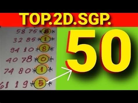 BOCORAN SGP 2D 🥃 PREDIKSI SGP 02 MEI 2024 | BOCORAN TOGEL SGP HARI INI