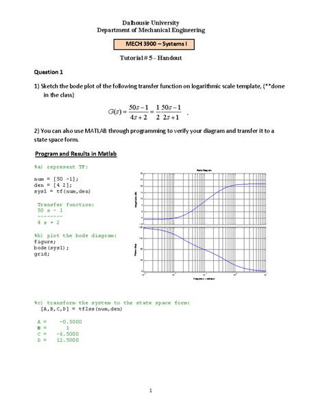 Bode Plot Tutorial University Of California Berkeley