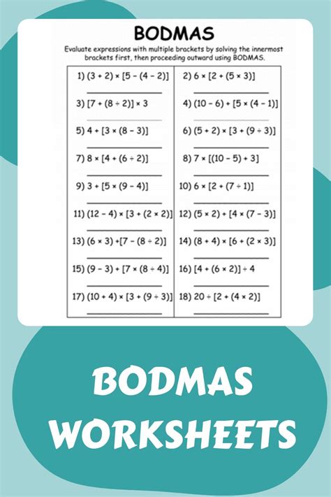 Bodmas Problems Pdf