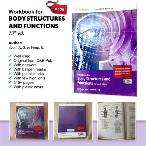 body structures functions 10th edition workbook answers