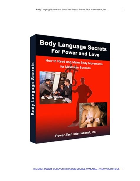 Download Body Language Secrets For Power And Love By Safwan Handal 