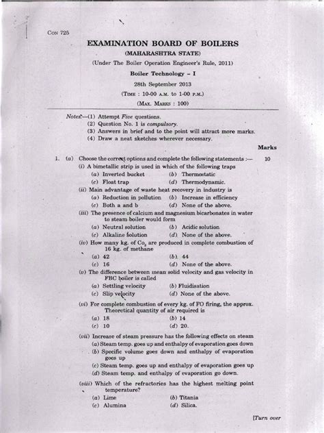 Boe Exam Question Paper