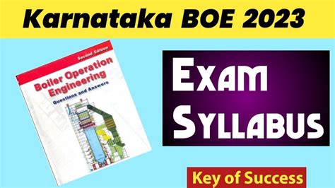 Boe Exam Syllabus