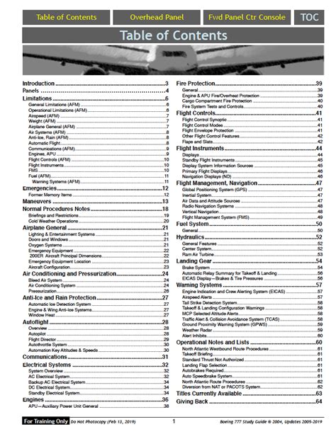 boeing 777 systems study guide