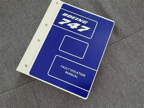 Boeing Fault Isolation Manual