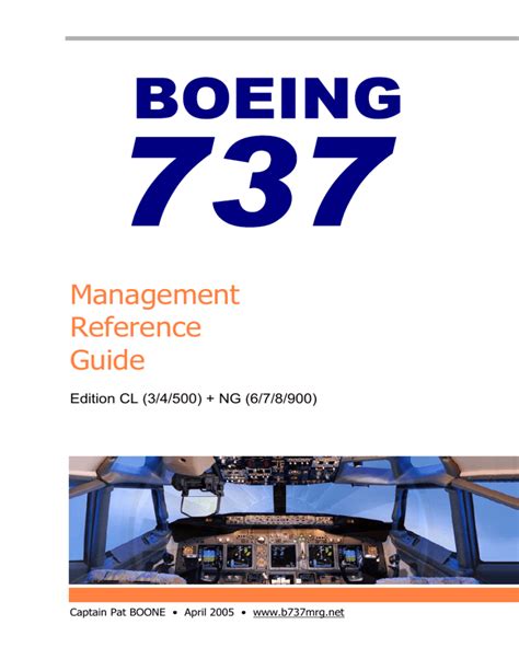 Boeing Management Reference