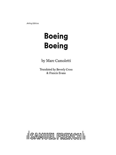 Download Boeing Boeing Script 