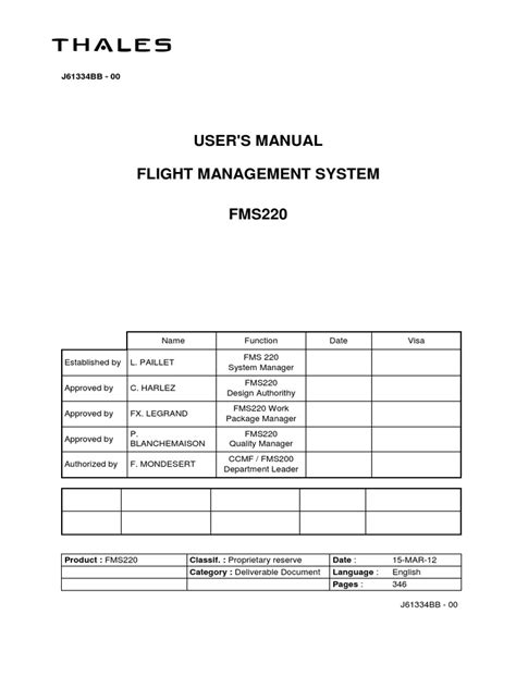 Read Boeing Fms Users Guide 