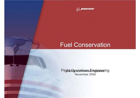 Read Boeing Fuel Conservation Document 