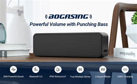 bogasing | Bogasing M4 Speaker Bluetooth Outdoor IPX7 40W
