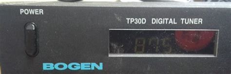 Download Bogen Tp30D User Guide 