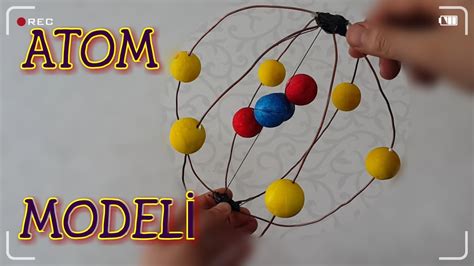 bohr atom modeli maketi