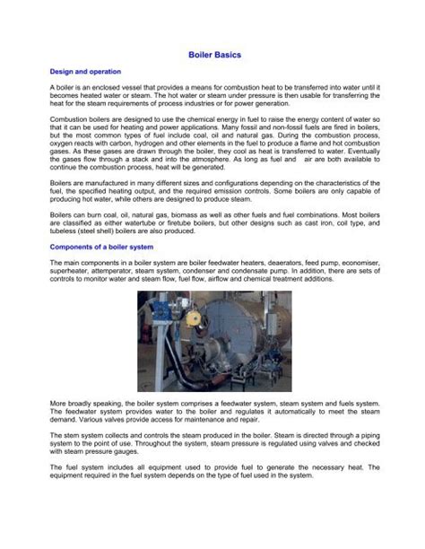 boiler energy manager training