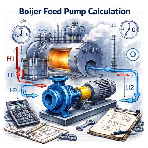Boiler Feed Pump Calculation
