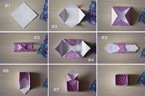 Boite Rectangle Origami Facile