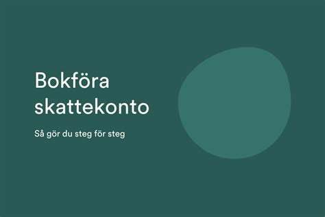 bokfora restvarde