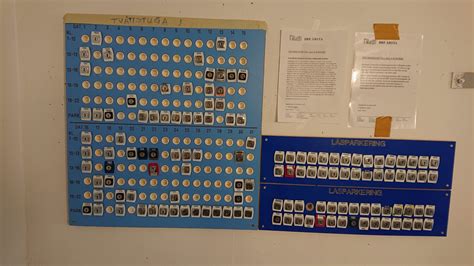 bokningstavlor tvättstuga