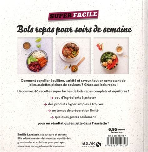bols repas pour soirs de semaine super facile
