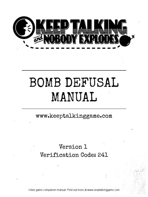 Bomb Defusal