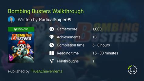 Bombing Busters Walkthrough