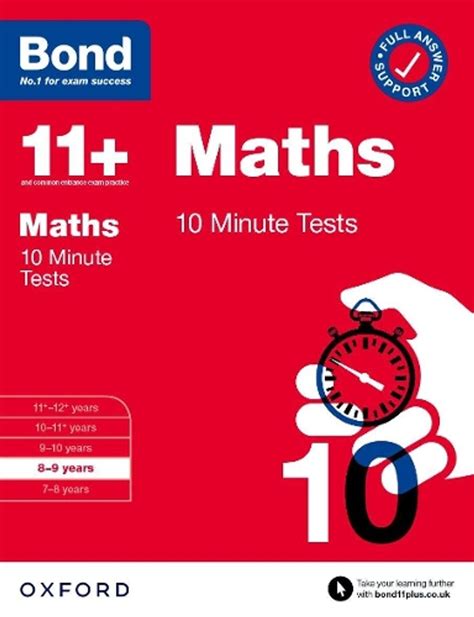 bond 11 maths 10 minute tests 11 12 years