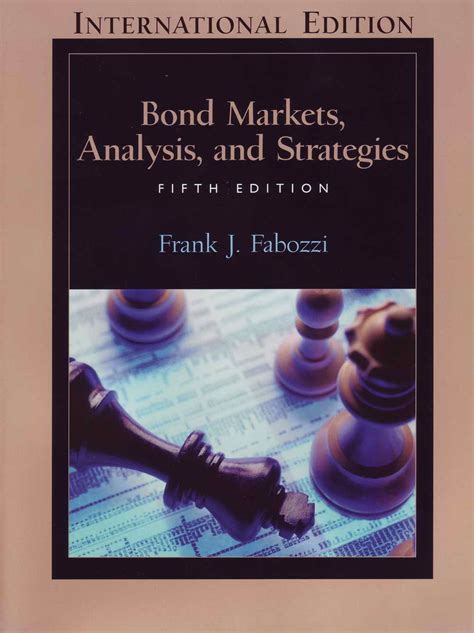 Full Download Bond Markets Analysis And Strategies 5Th Edition 