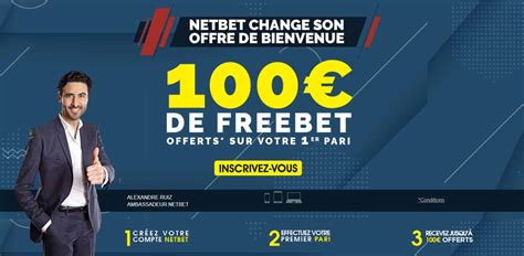 bonus 100 e netbet ovjt france