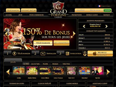 bonus casino grand fortune amta france