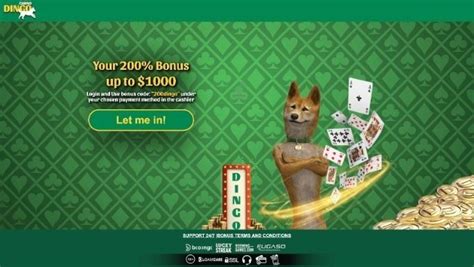 bonus code casino dingo aagm canada