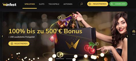 bonuscode winfest deutschen Casino Test 2023