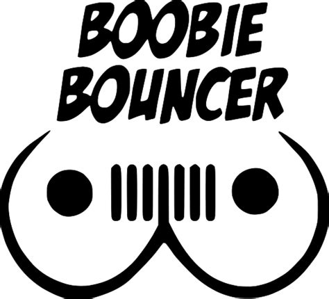 boobie bouncer decal