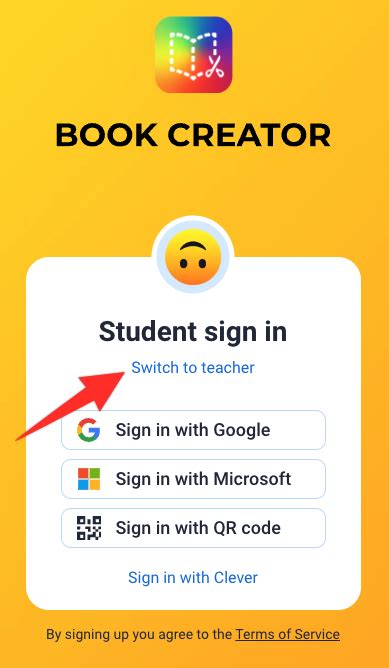 Book Creator Login