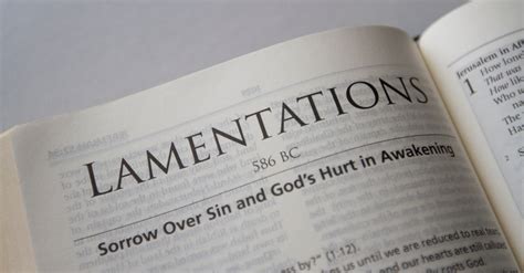 Book Of Lamentations