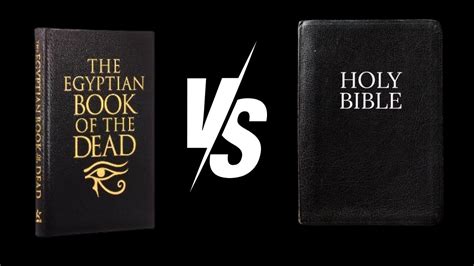 book of the dead vs bible