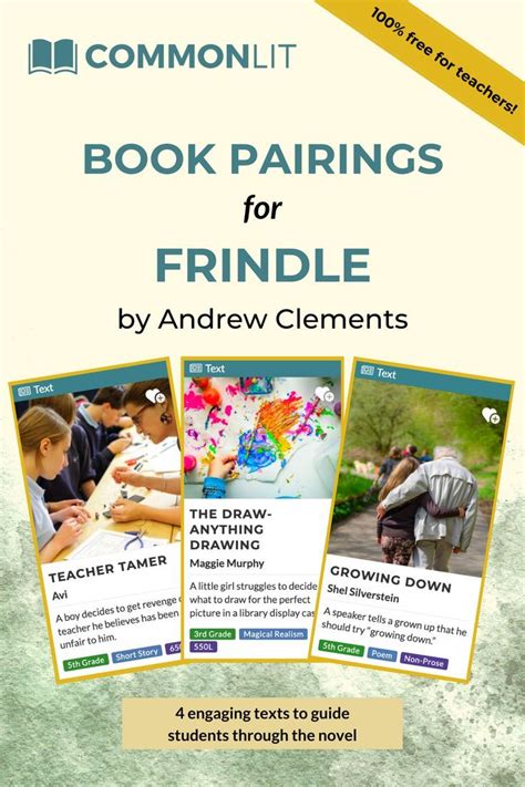 Book Pairings Frindle Commonlit Frindle Lesson Plans 5th Grade - Frindle Lesson Plans 5th Grade