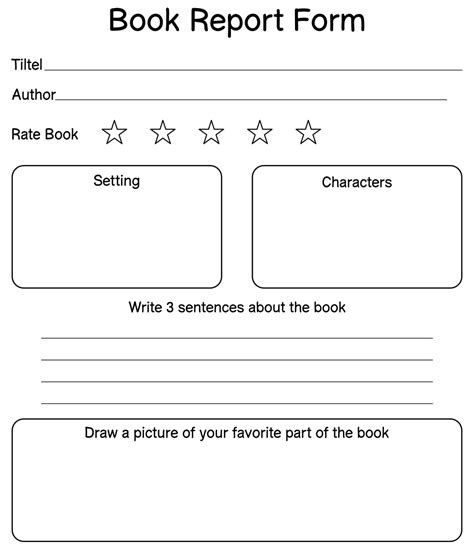 Book Report Forms For 2nd Grade Google Search Homeschool Grade Book Template - Homeschool Grade Book Template
