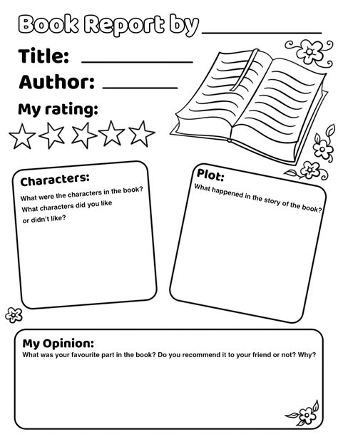 Book Report Templates Superstar Worksheets Book Report First Grade - Book Report First Grade