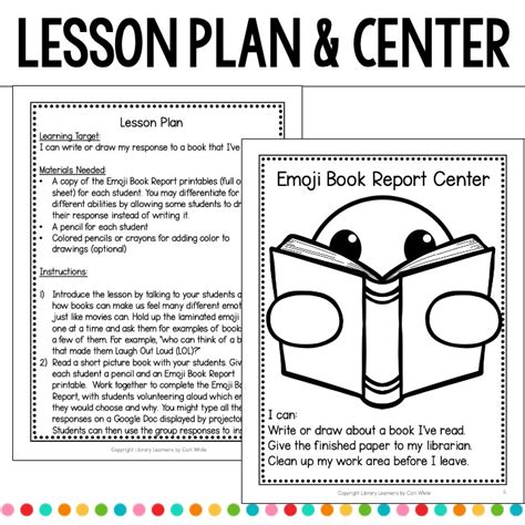 Book Talks Lesson Plan