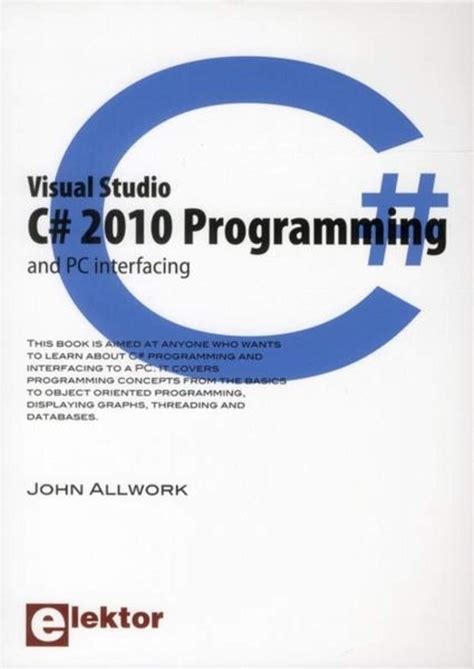 Book Visual Studio C 2010 Programming Pc Interfacing