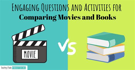 Book Vs Movie Compare Amp Contrast Freebie No Movie Vs Book Worksheet - Movie Vs Book Worksheet