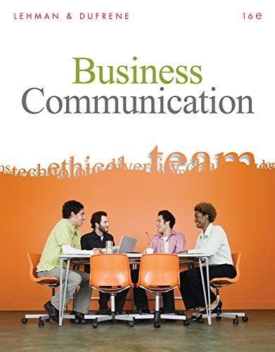 Download Book Business Communication Introduction To Business 