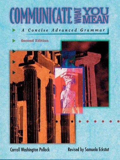 Full Download Book Communicate What You Mean A Concise Advanced Grammar 