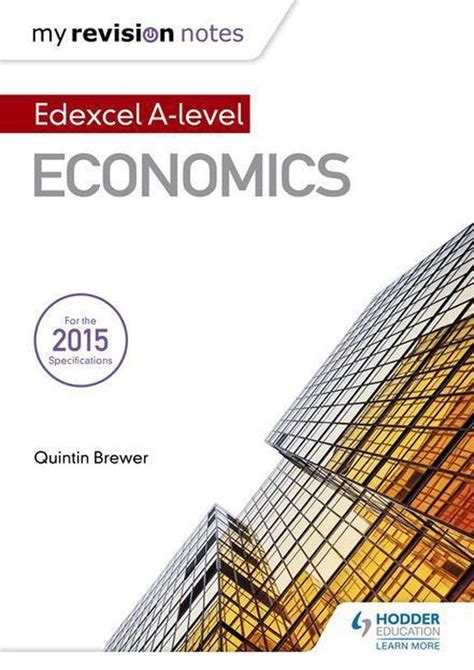 Read Online Book My Revision Notes Edexcel A Level Economics Pdf 