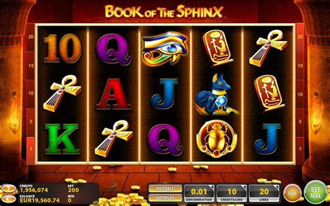 book of the sphinx online casino
