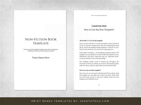 Read Book Templates To Copy 3 Non Fiction Book Templates To Use For Your First Book Non Fiction Template Series 